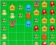 Monster busters match 3 puzzle online